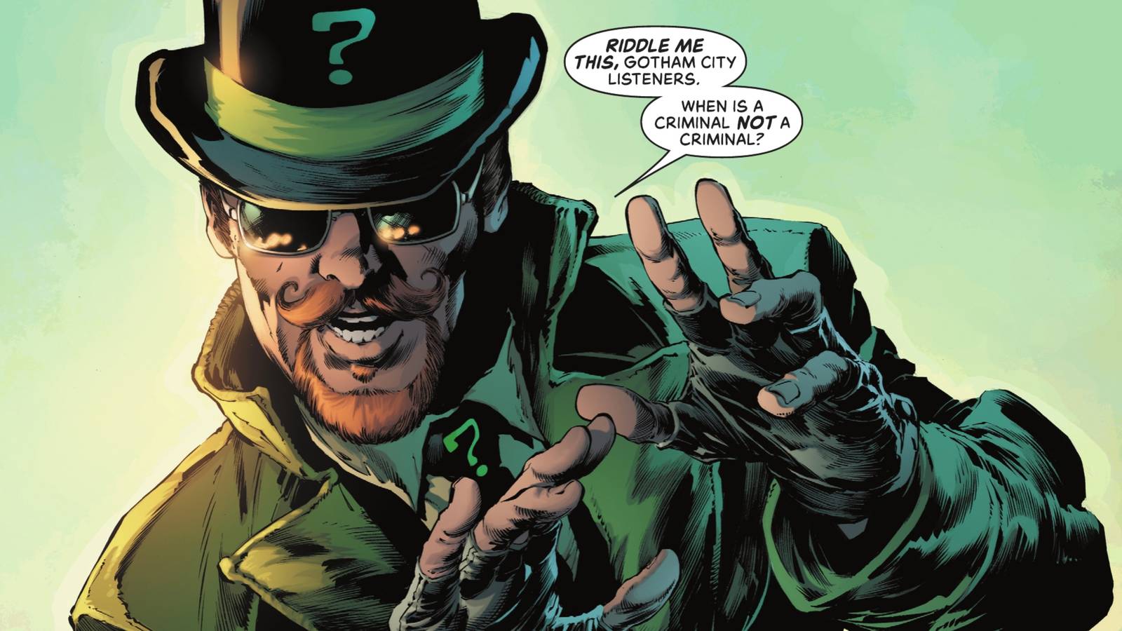 The Riddler’s new costume is the best and worst yet for Batman comics