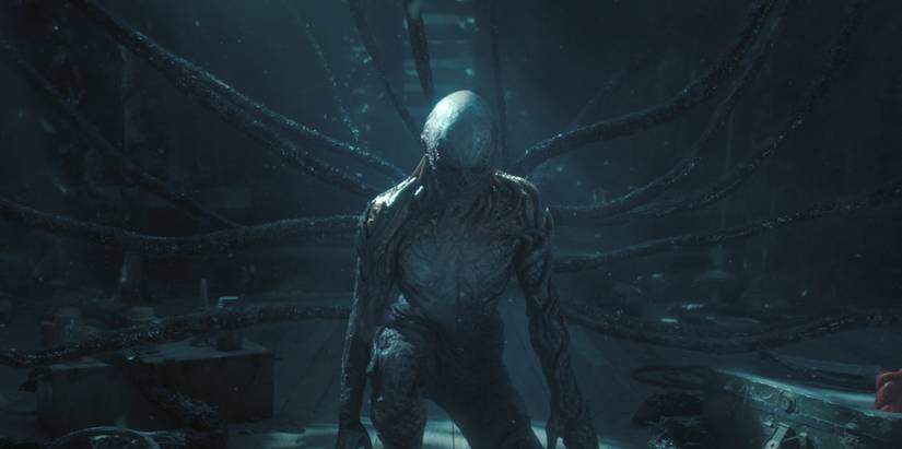 The Vecna kneeling