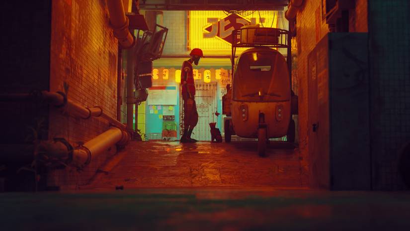 Stray, the cyberpunk cat adventure, has a lovable, believable cat hero