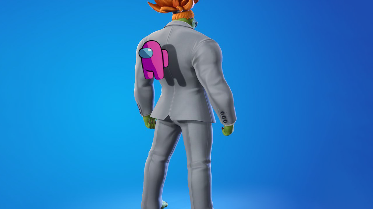 How to get the Among Us back bling in Fortnite
