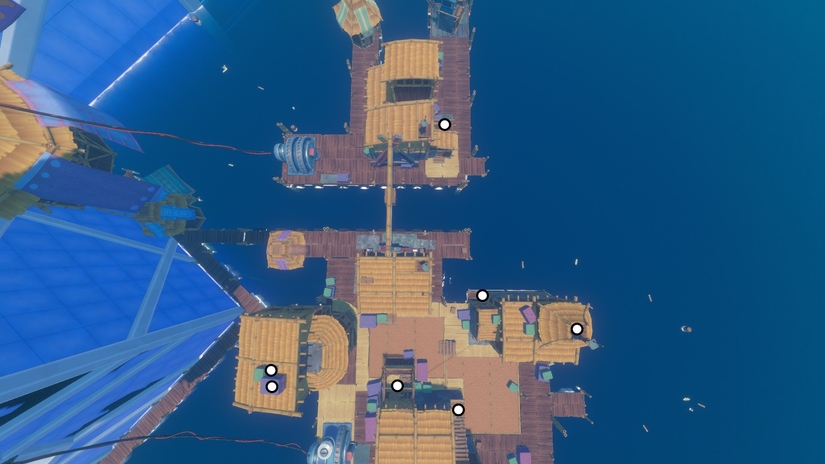 Raft Utopia docks, electrical lines, and pipes walkthrough
