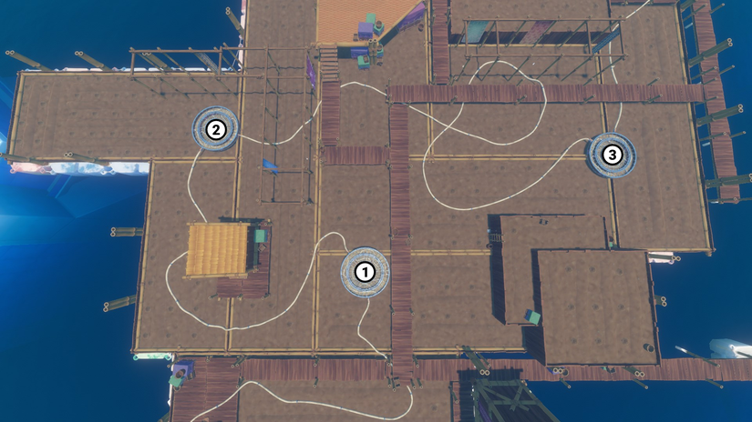 Raft Utopia docks, electrical lines, and pipes walkthrough