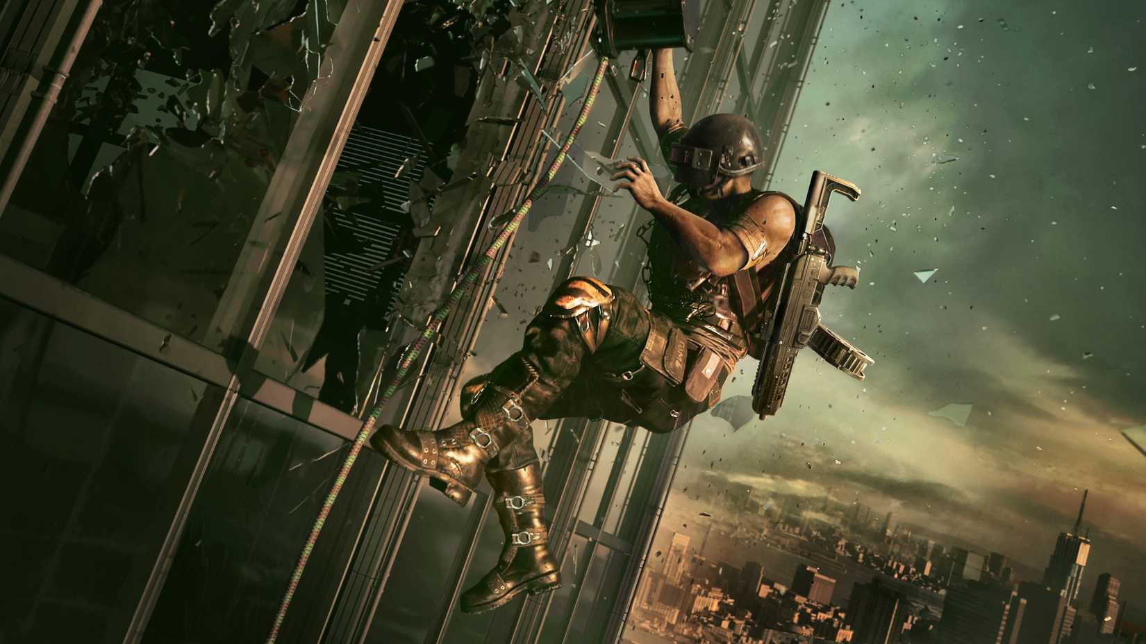'PUBG: Final Circle' Officially Revealed 4 A PUBG player attempts to climb a building on the Deston map