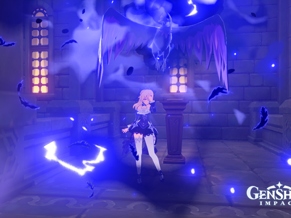 Genshin Impact 'Immernachtreich Apokalypse' Fischl domain walkthrough