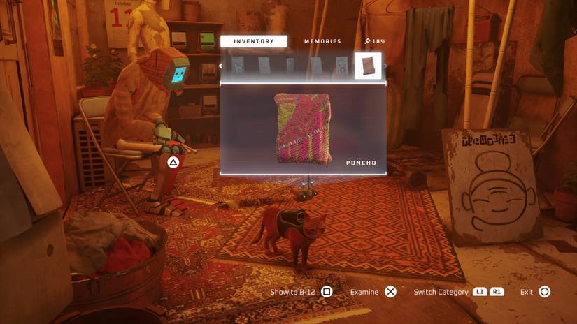 Stray guide: Collect the Poncho to warm up Elliot