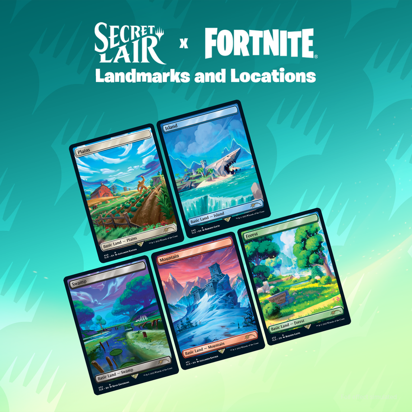 all fortnite mtg cards Amazon.com: Magic The Gathering: Secret Lair for Fortnite (Foil Edition) :  Toys & Games