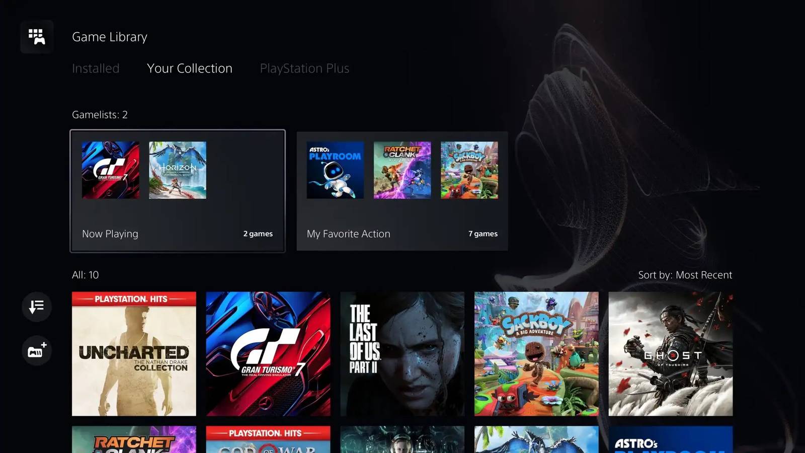 PS5 system update adds folders, support for 1440p monitors