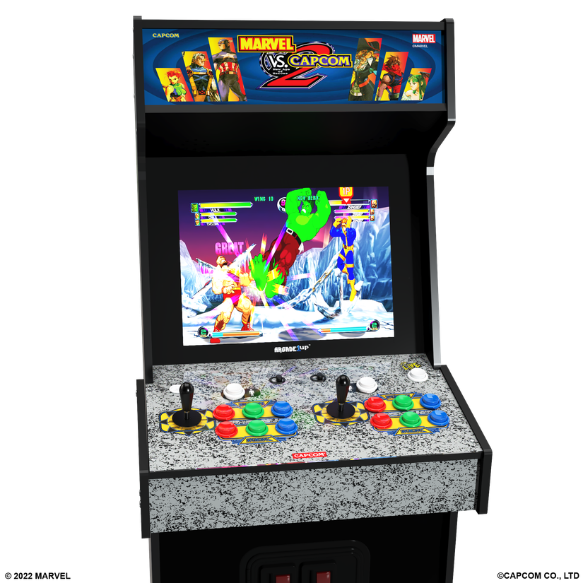 Evo 2002: Marvel vs. Capcom 2 arcade cabinet re-release