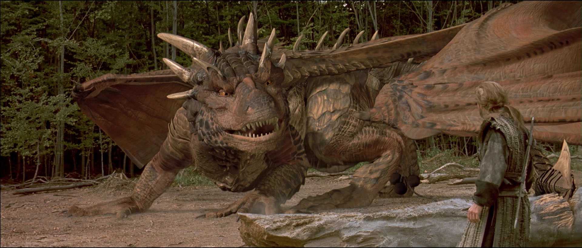 Draco the dragon in Dragonheart