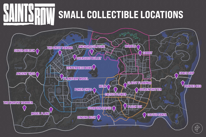 Every Saints Row collectible location