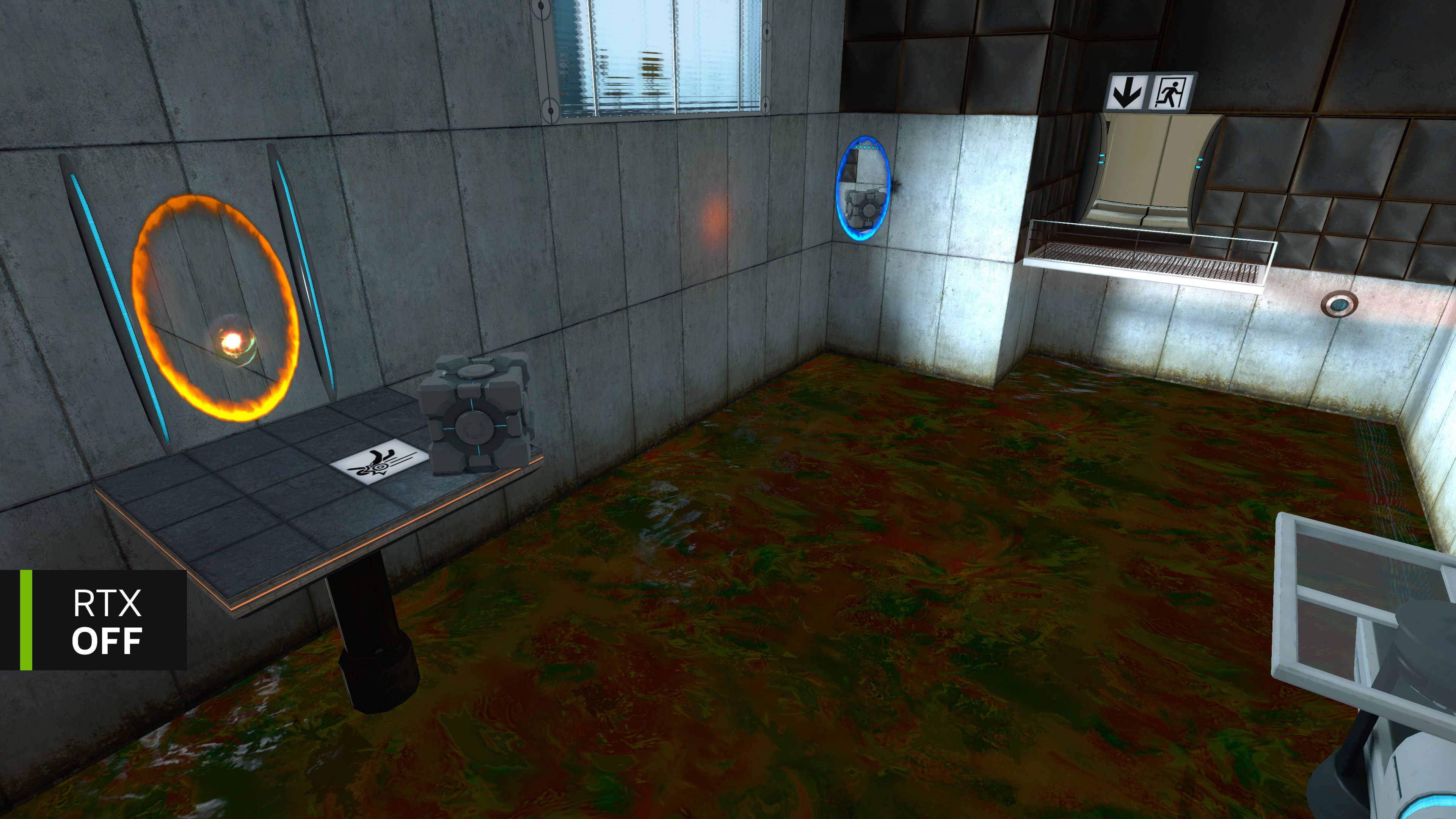 Portal with RTX updates the game with ray tracing