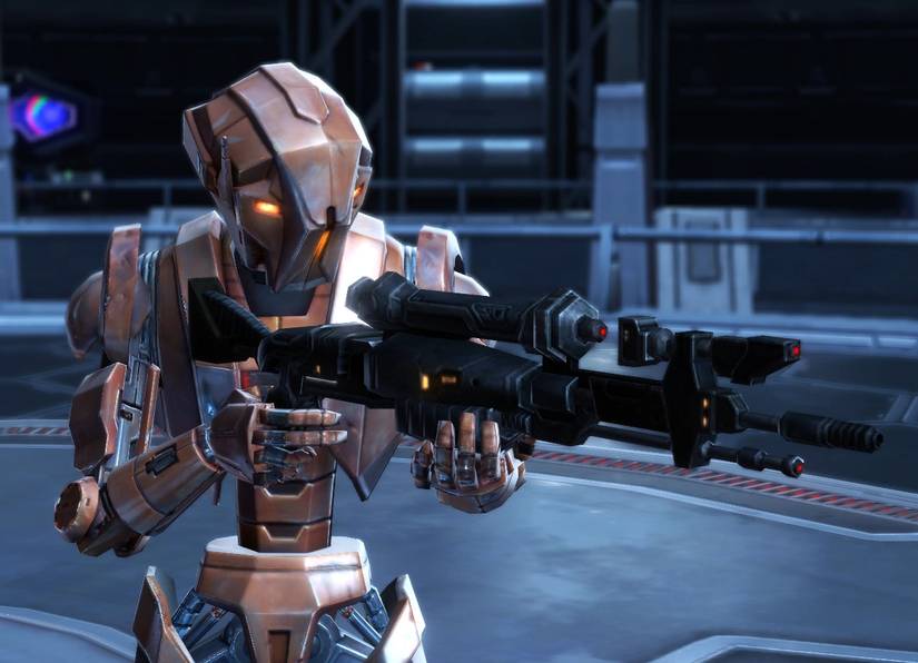 A rebuilt HK-47 in Star Wars: The Old Republic