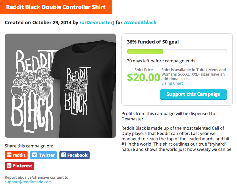Reddit has opened its own crowdfunding service