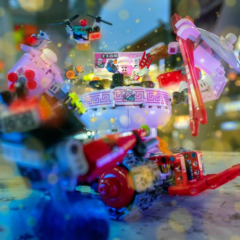 Stunning Lego art uses minifig micro-photography to make fantasy epics
