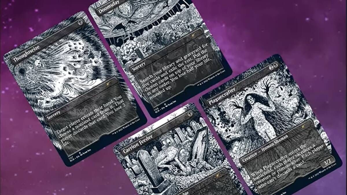 Magic: The Gathering collaborates with Junji Ito for four