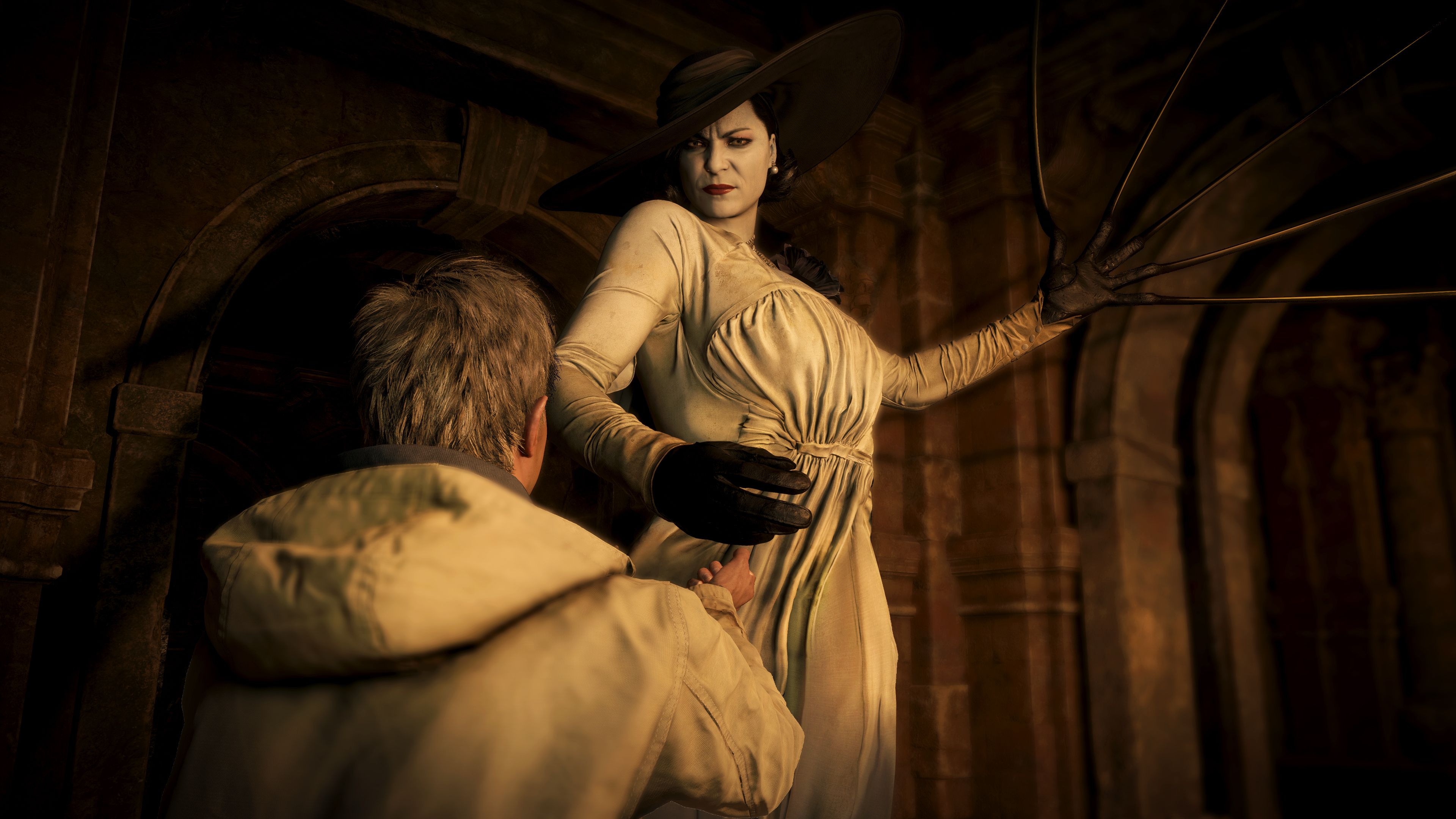 Resident Evil Village's Lady Dimitrescu paved the way for Leon thirst