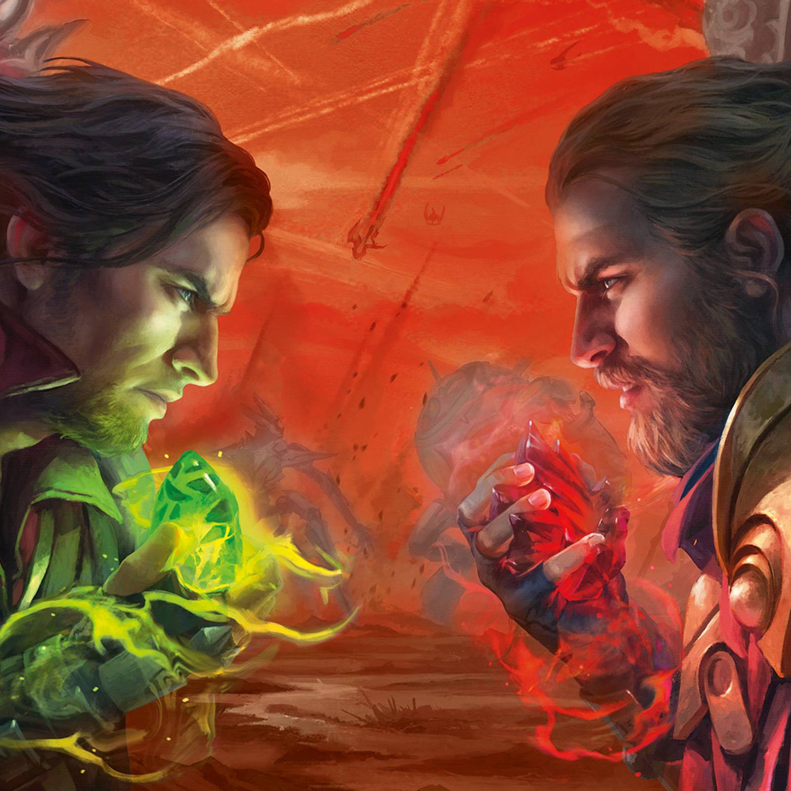mtg brothers war meld cards Magic's new set, The Brothers' War, debuts massive meld cards