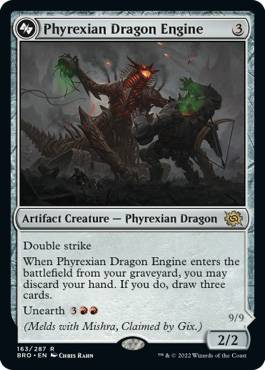 Magic's new set, The Brothers' War, debuts massive meld cards