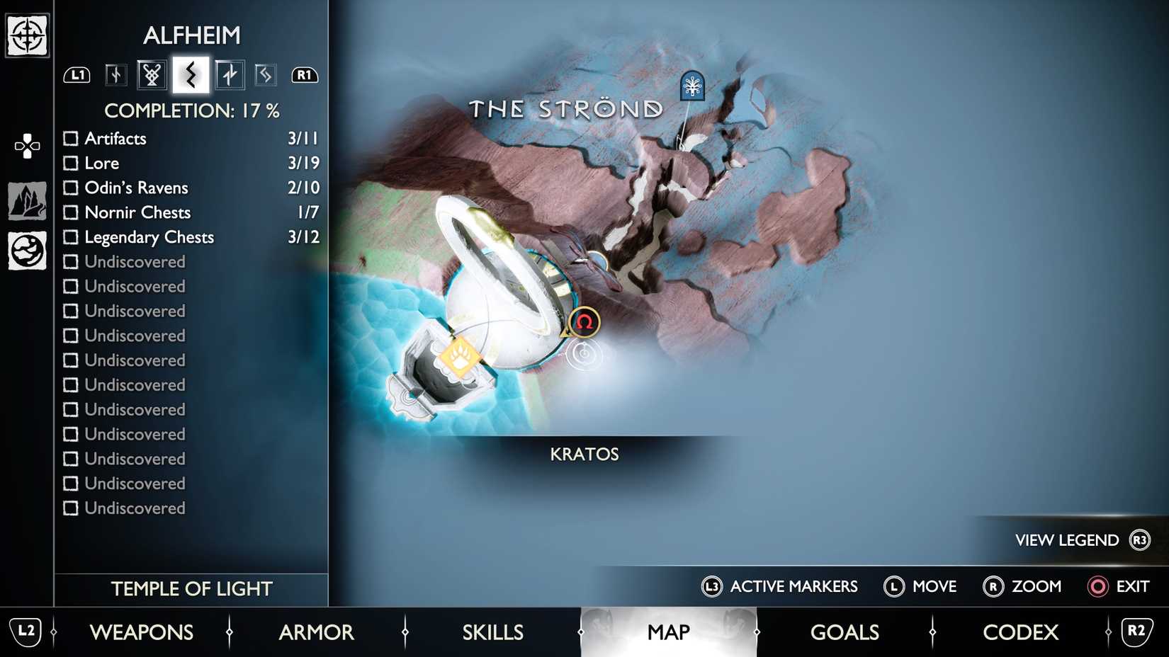 God of War Ragnarok Alfheim collectibles guide
