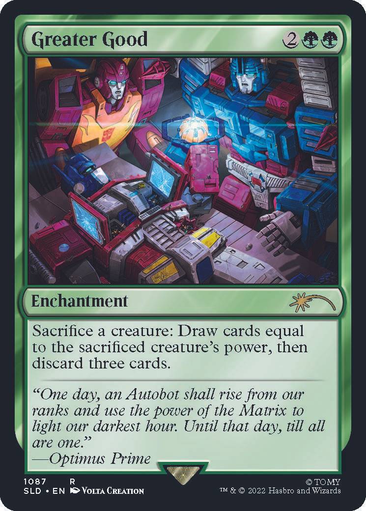 Take a first look at Magic: The Gathering's Secret Lair Transformers cards