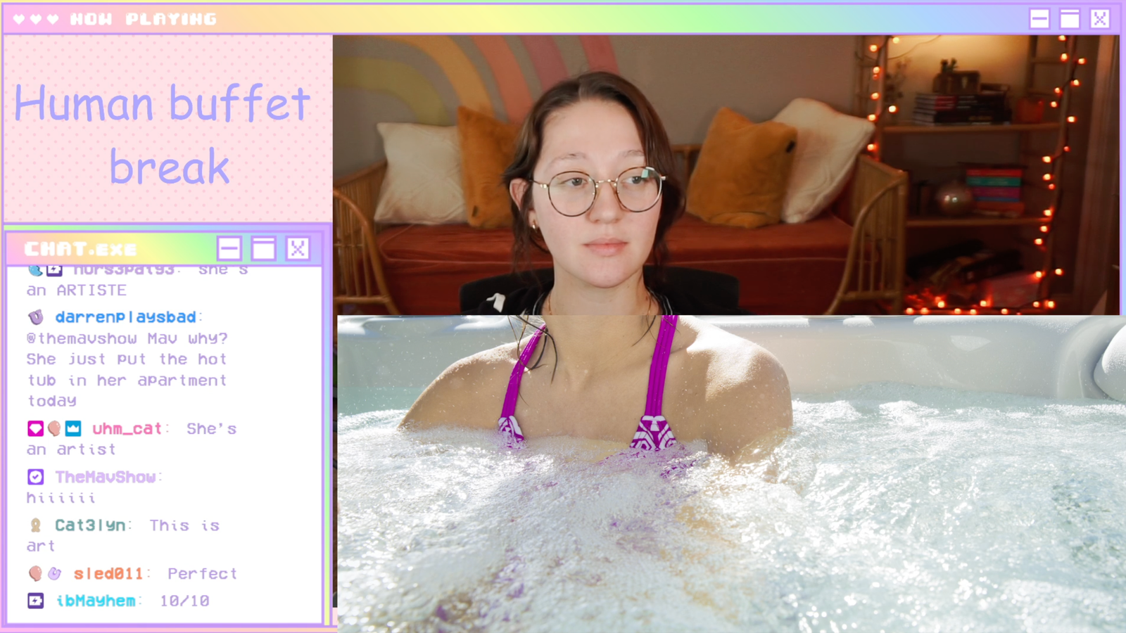 Twitch streamer merges breastfeeding with ‘hot tub meta’ perfectly