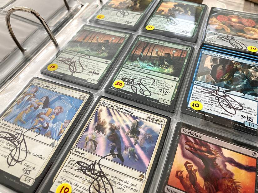 Magic: The Gathering artist proofs have become a rare collectible