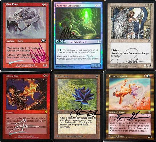 Magic: The Gathering artist proofs have become a rare collectible