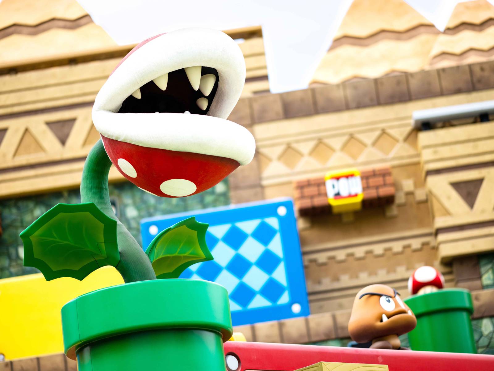 super nintendo world wallpaper