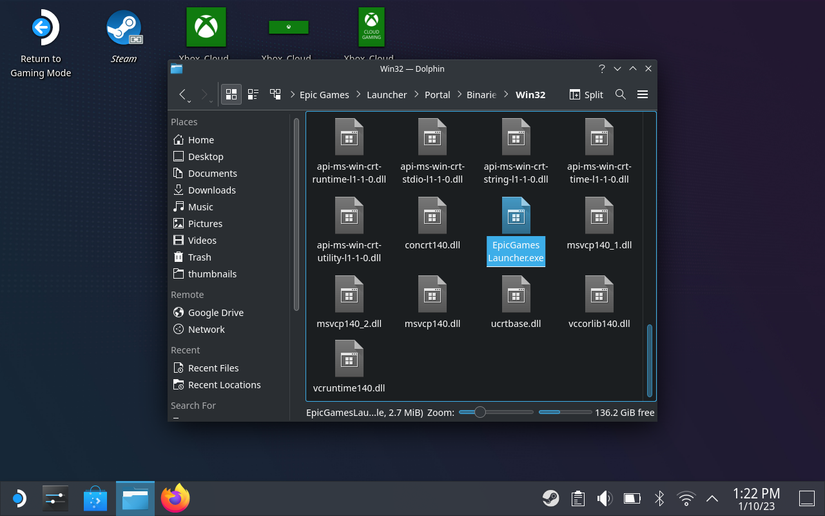 Epic Files How to get Epic Games Store on your Steam Deck