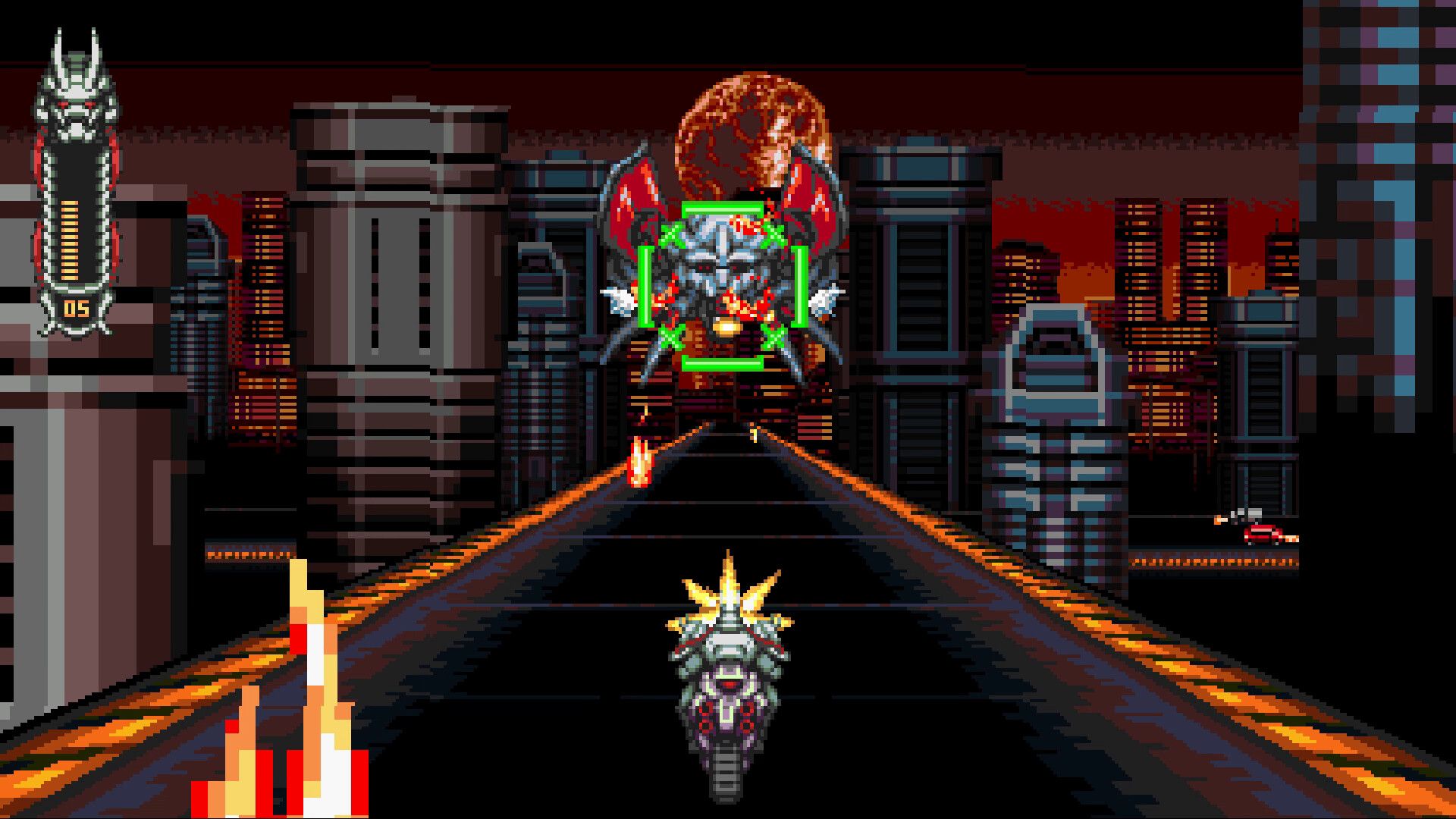 Vengeful Guardian: Moonrider pulls of its Sega-era 16-bit