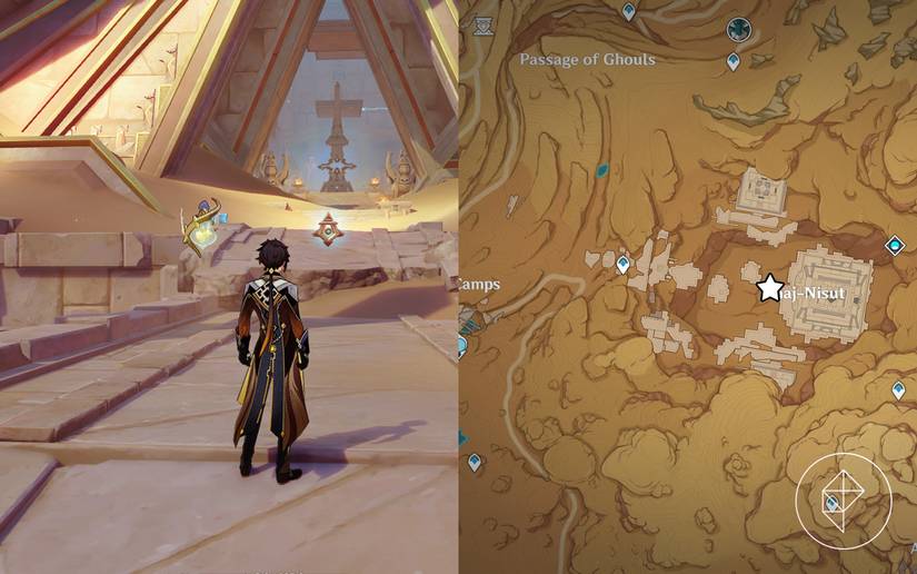 Genshin Impact Sumeru desert chess puzzle guide
