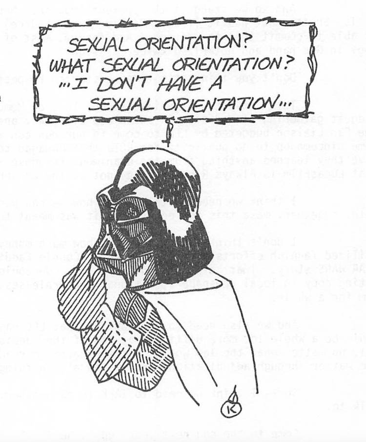 Darth Vader, the problematic fanzine fave of 1977