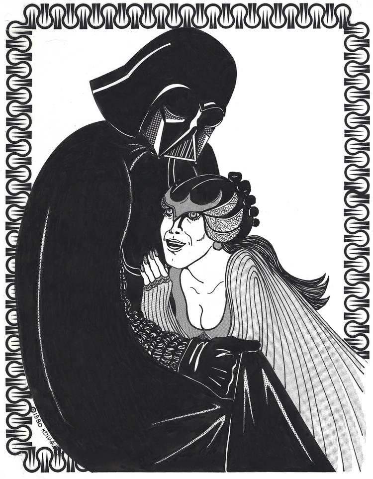 Darth Vader, the problematic fanzine fave of 1977