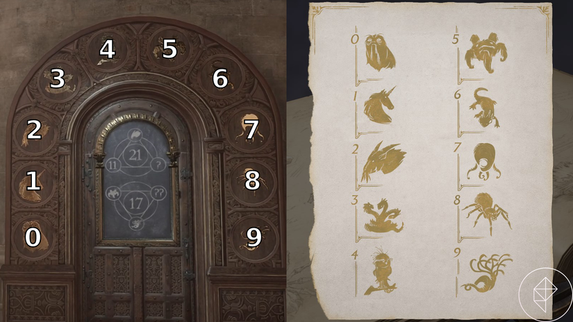 Legacy Math Game How to solve Arithmancy door puzzles in Hogwarts Legacy