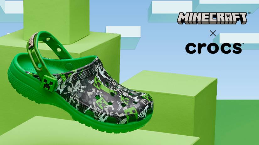 The new Minecraft Crocs collaboration looks extremely cozy