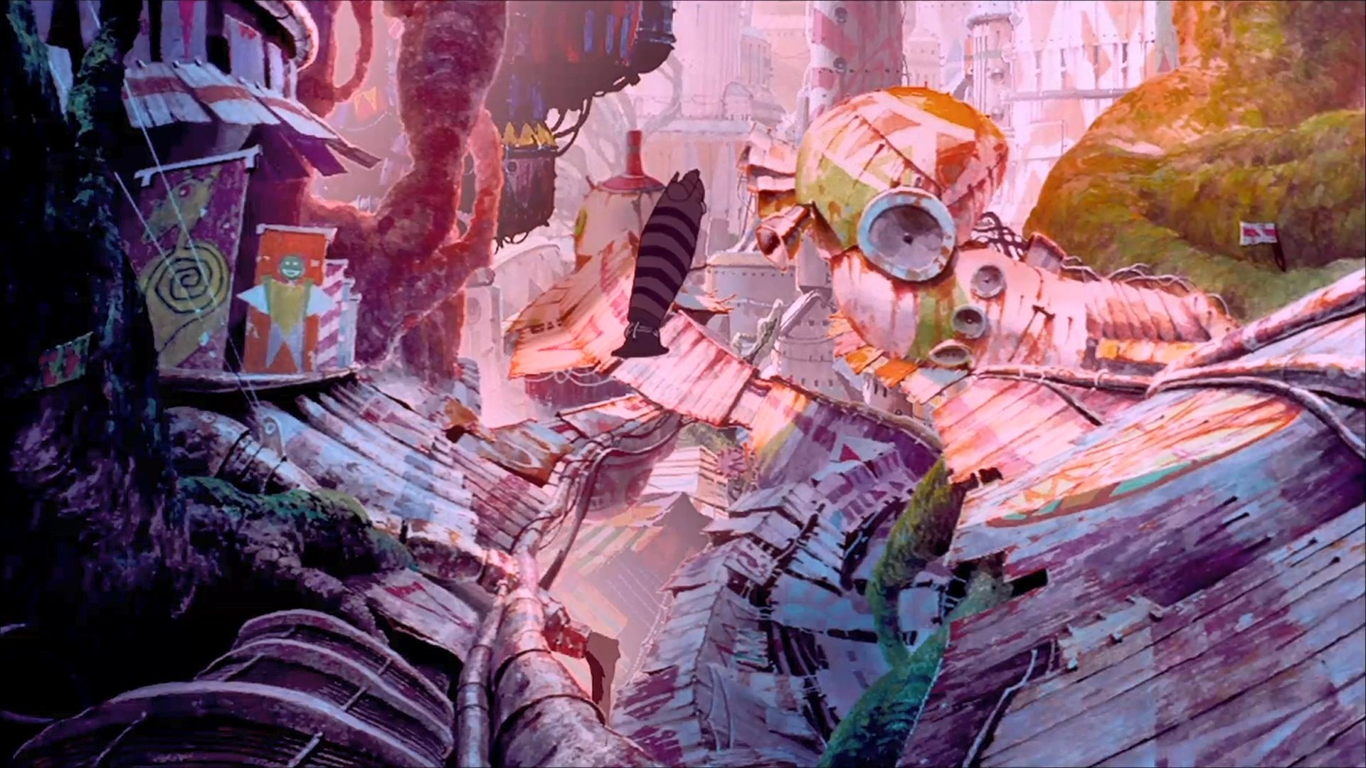 Check out Noiseman, a lost anime gem from one of the creators of Akira