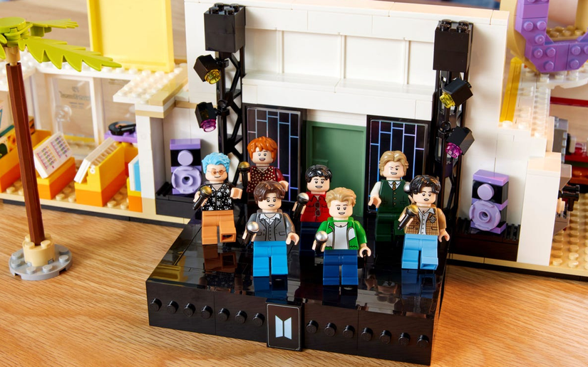 The official BTS Lego set is now available