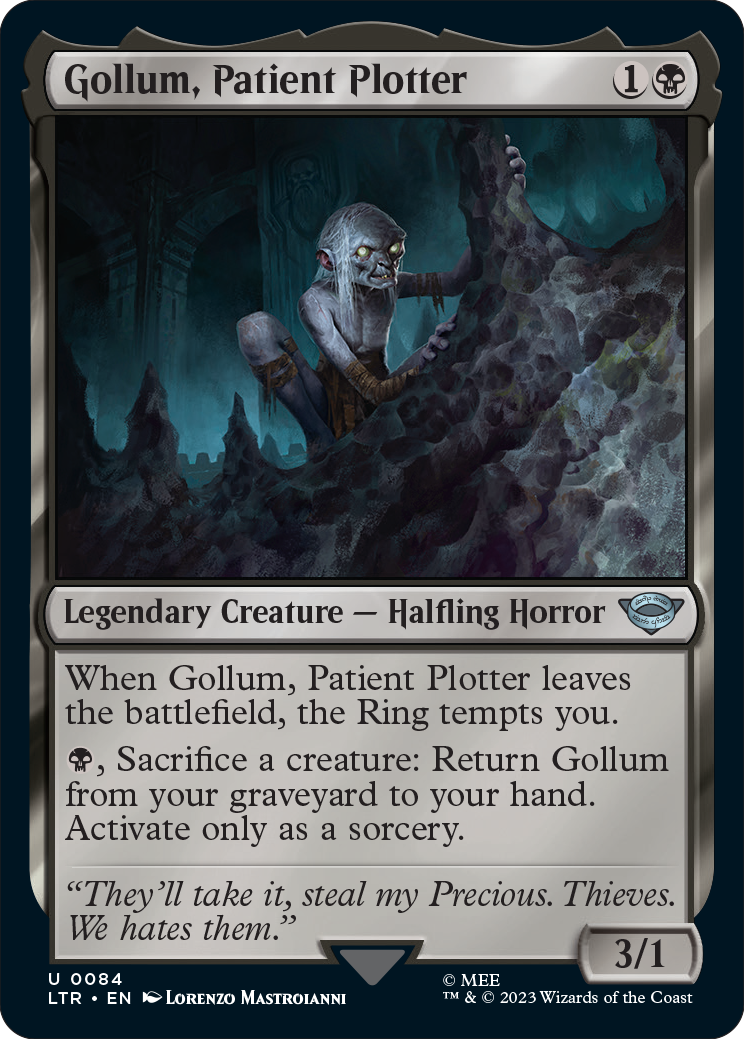 MTG's Lord of the Rings cards include an ultra-rare one-of-one One Ring MTG's Lord of the Rings cards include an ultra-rare one-of-one One Ring