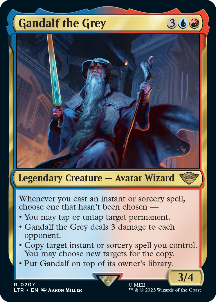 MTG's Lord of the Rings cards include an ultra-rare one-of-one One Ring MTG's Lord of the Rings cards include an ultra-rare one-of-one One Ring