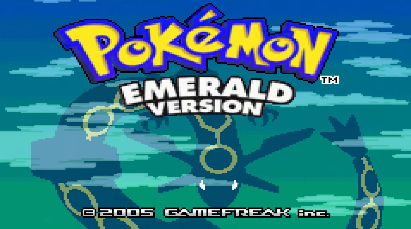  Pokémon Emerald Version 2005 Game Freak inc. 