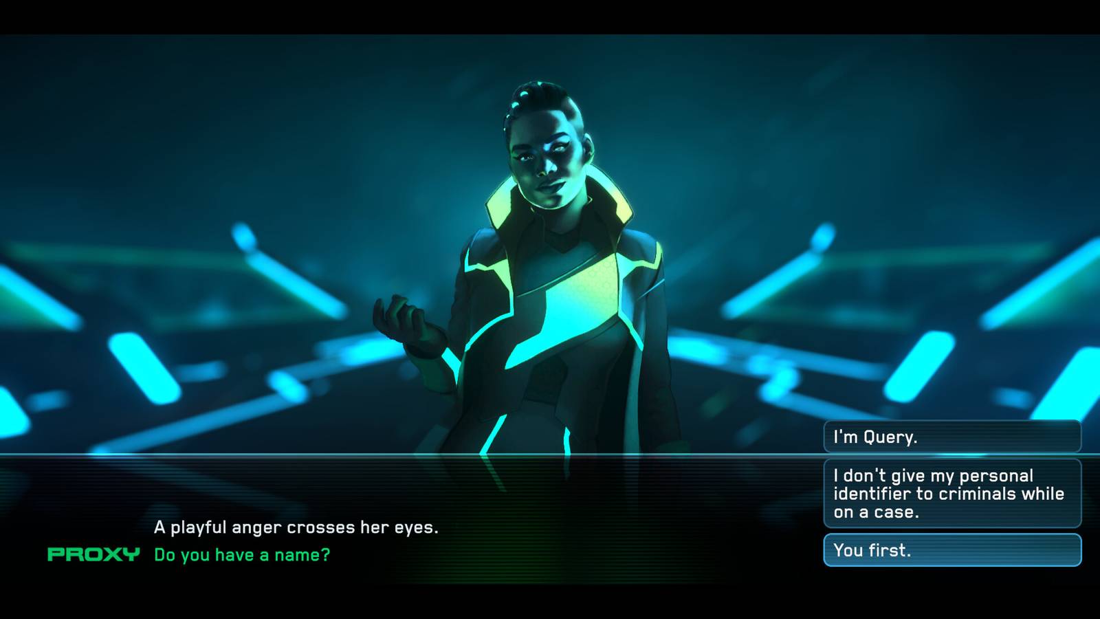 Tron Black Program Tron: Identity review: a sleek, cerebral noir visual novel