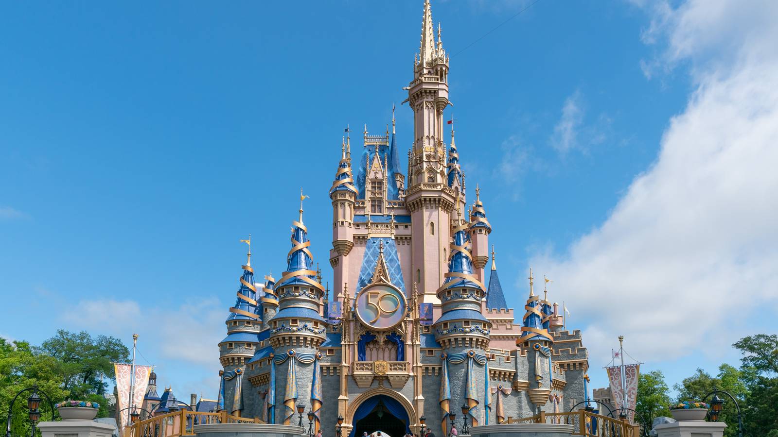 A stock image of Cinderella Castle in Orlando, Florida’s Walt Disney World Resort