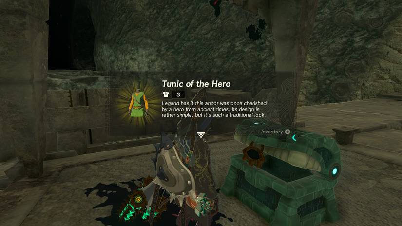 Hero Armor location in Zelda: Tears of the Kingdom
