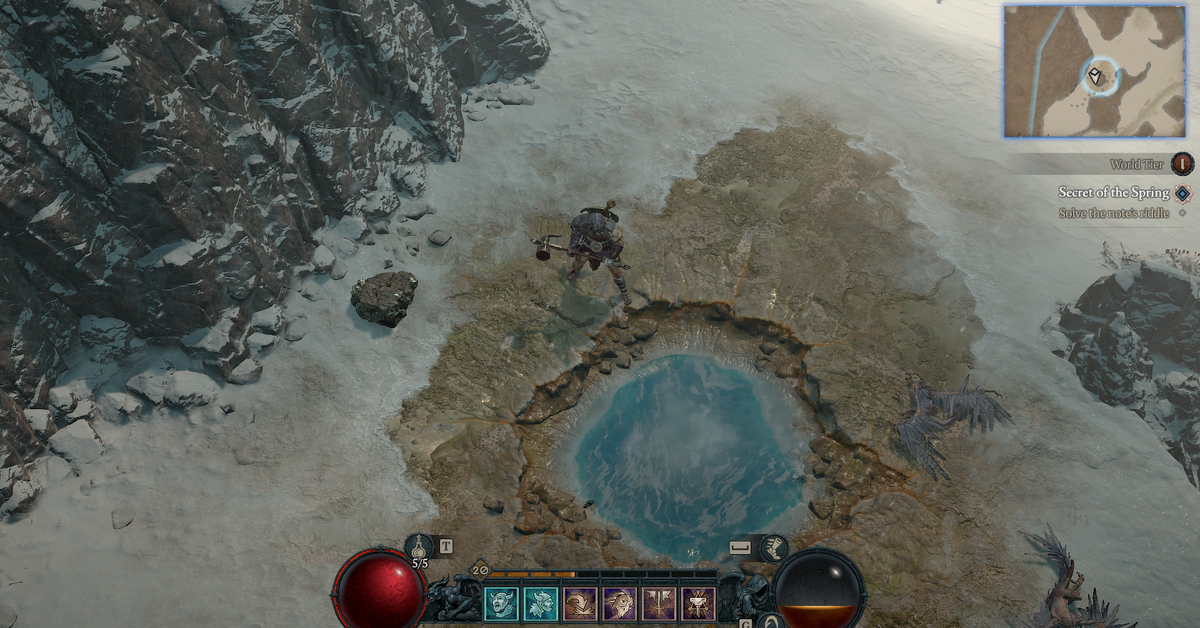 Diablo 4's 'Path of Riddles' Presents Challenging Puzzle Mechanics screenshot