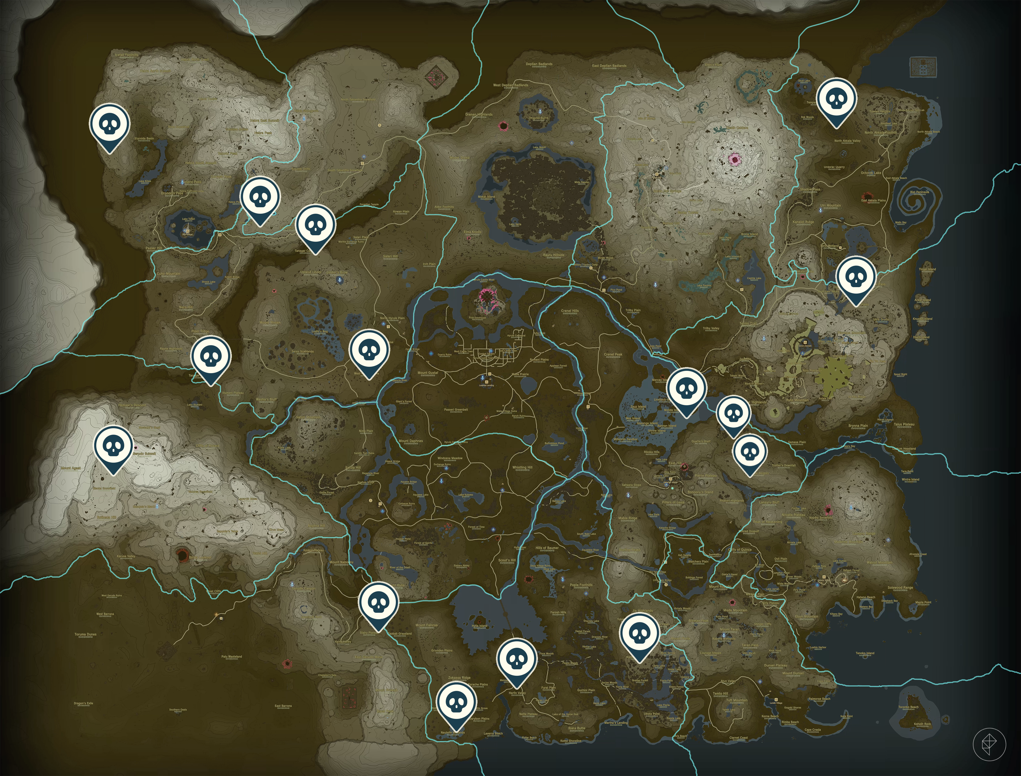 Lynel Location How To Beat Lynel In Zelda Tears Of The Kingdom TOTK Lynel Locations 1 
