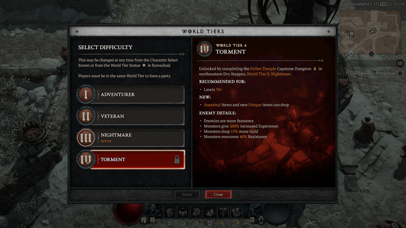 How to XP farm in Diablo 4