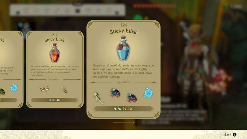 The best elixirs in Zelda: Tears of the Kingdom