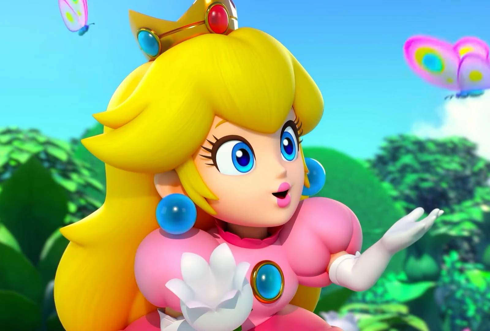 peach clipart mario