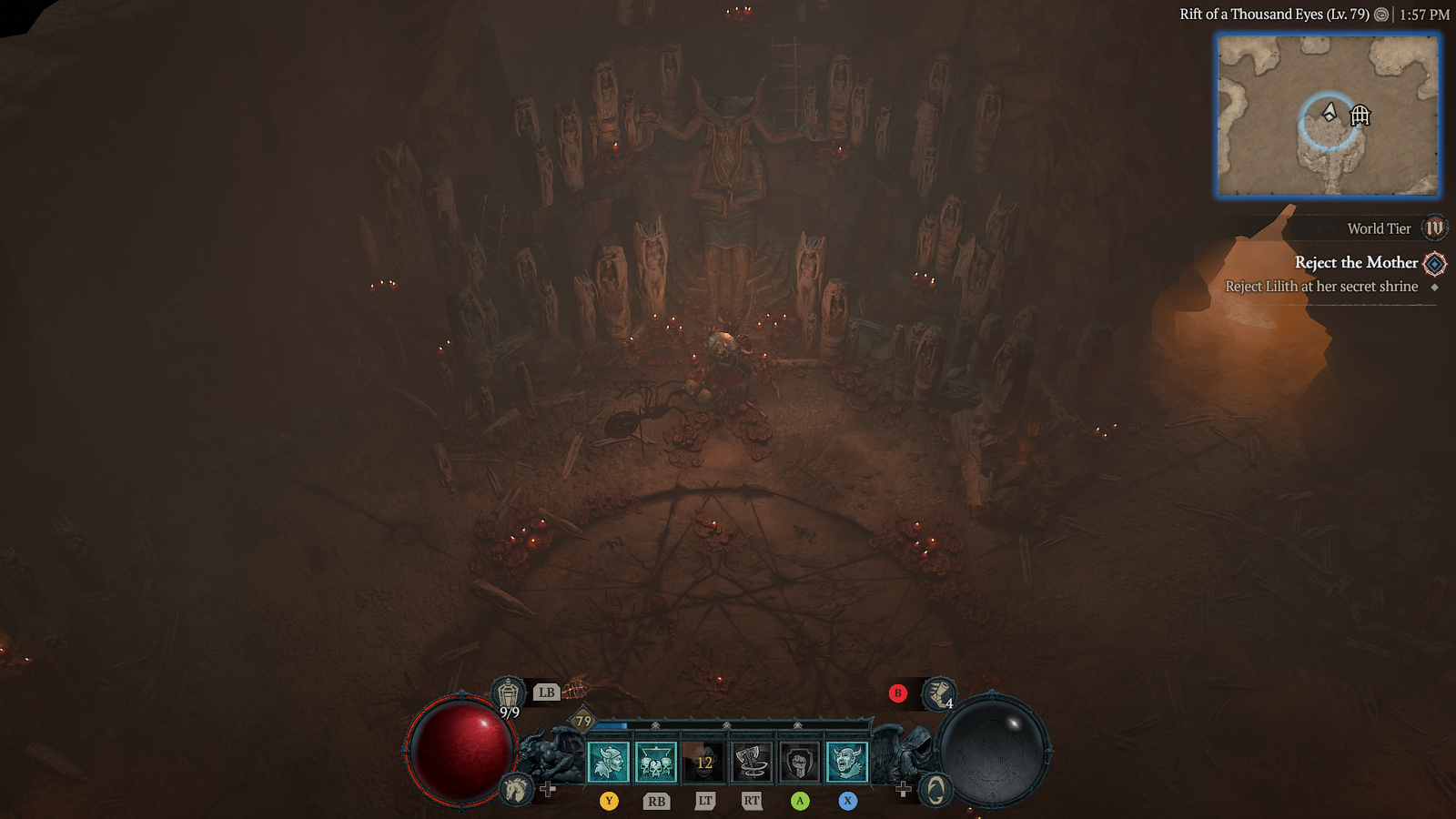 Diablo 4 Puzzle Solved: Unraveling the Order of the Makers' Altars Rathma Rules the Archive of the Makers official image