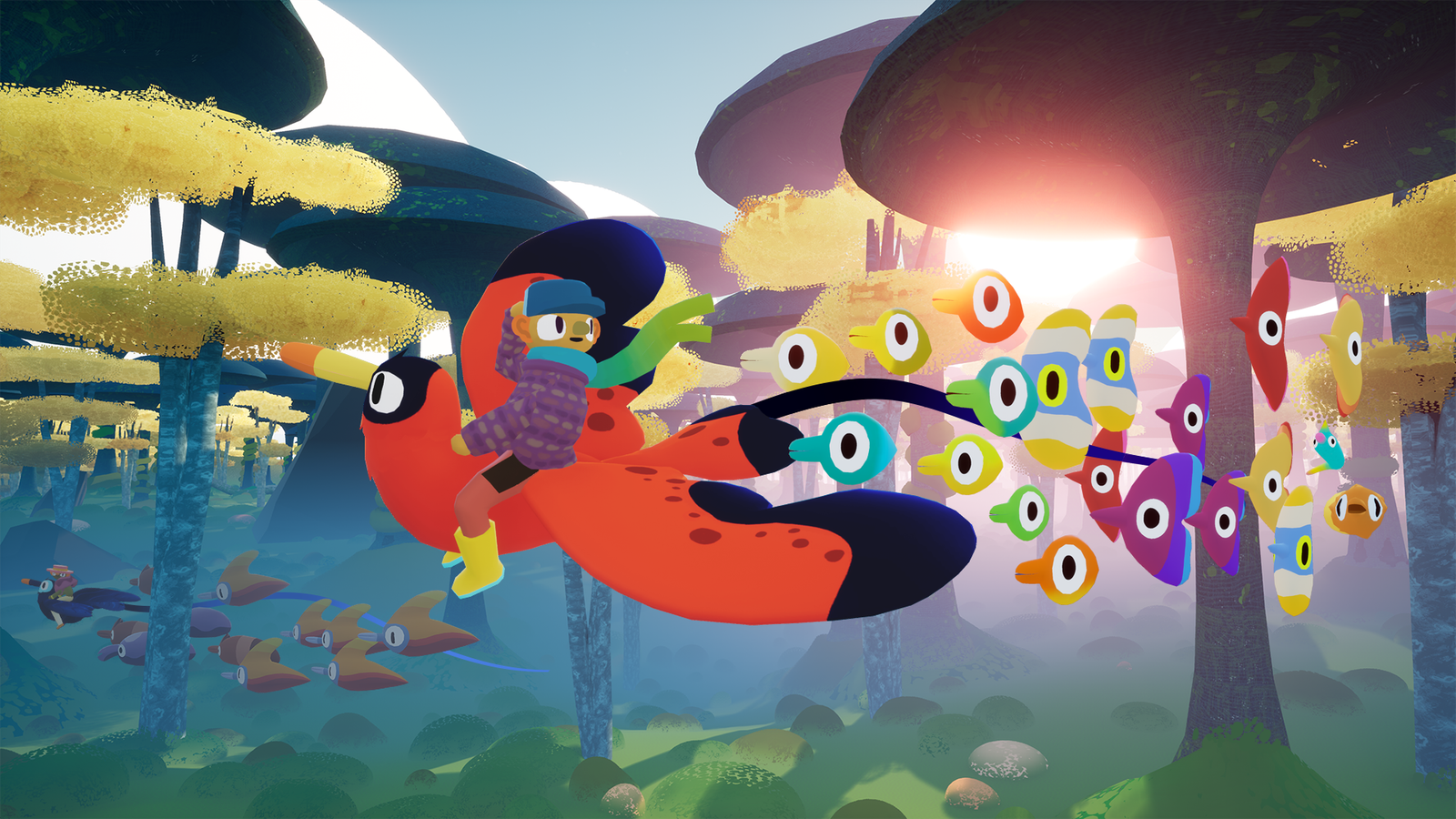 Pokémon Snap-like Flock expands on the creative collecting genre